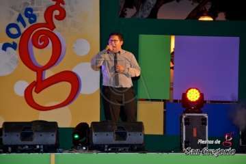 El joven aruquense José David Batista gana el VIII Festival de la Canción de Telde (Foto Francisco Javier Santana)